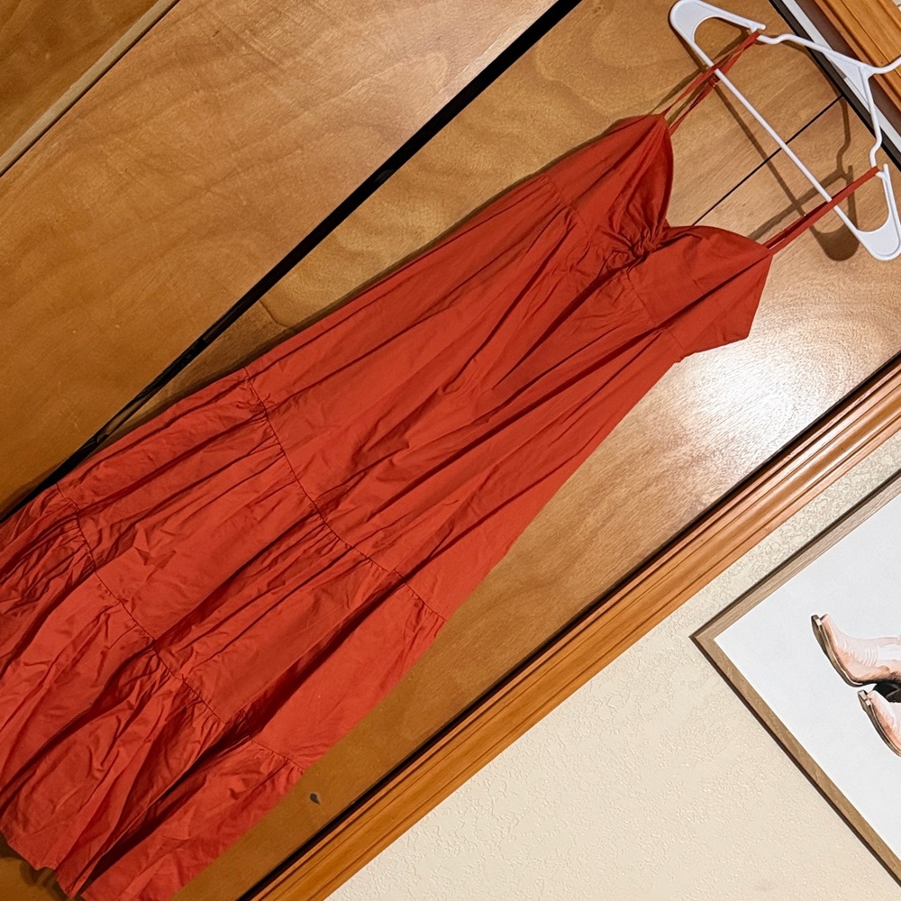 Elegant Red Women's Dress